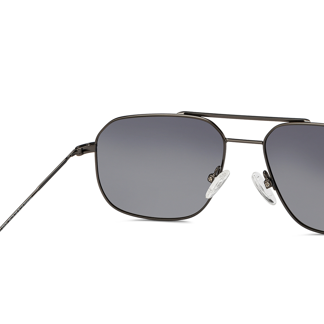 Vincent Chase Polarized Gunmetal Full Rim Rectangle right side
