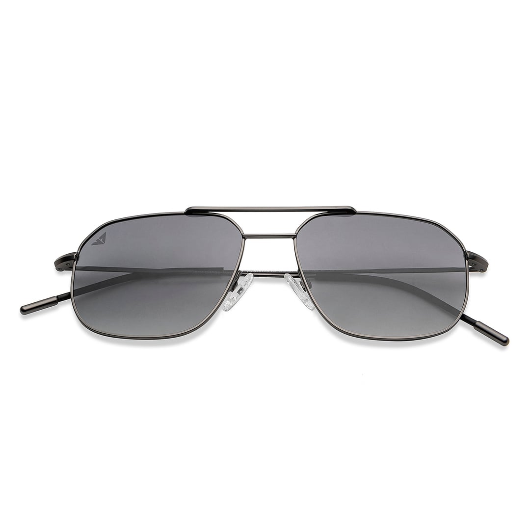 Vincent Chase Polarized Gunmetal Full Rim Rectangle left side