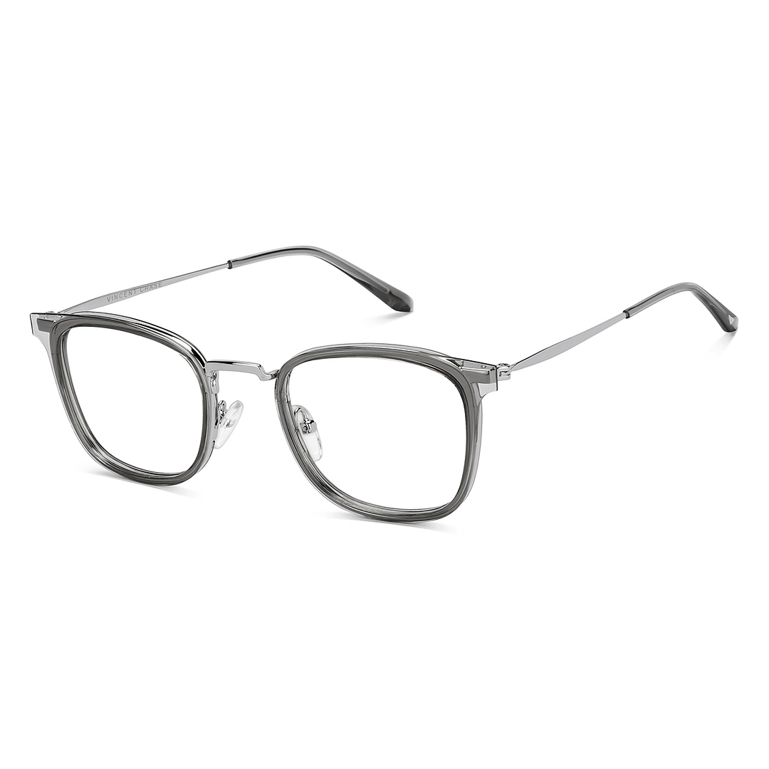Vincent Chase Mid Gunmetal Full Rim Square left side