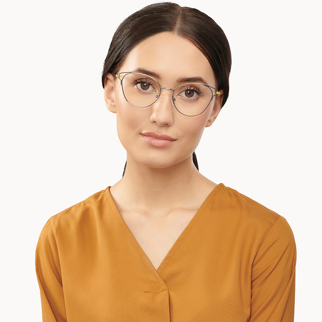 Vincent Chase Online Mid Gunmetal Full Rim Cat Eye right side