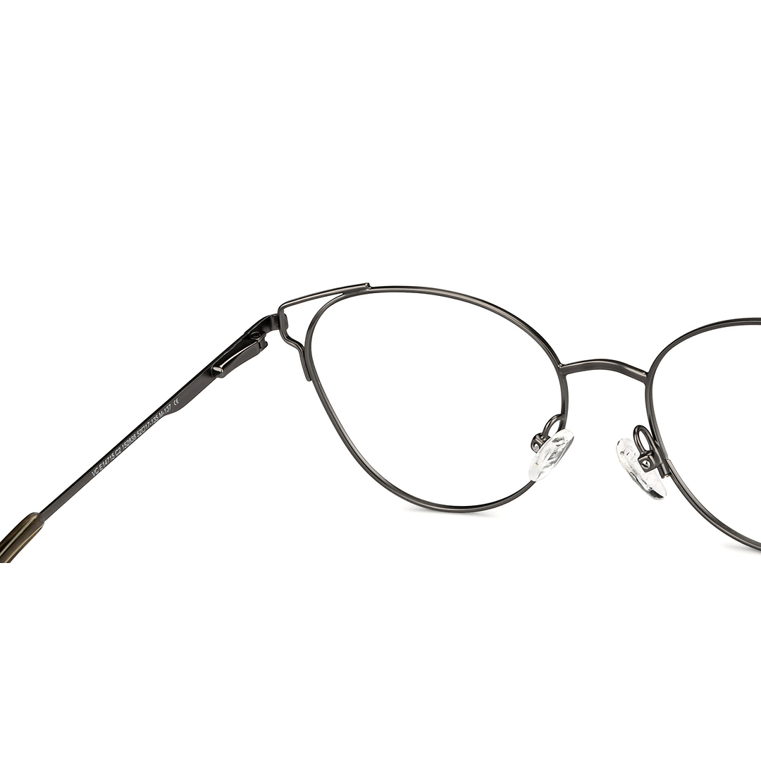 Vincent Chase Online Mid Gunmetal Full Rim Cat Eye right side