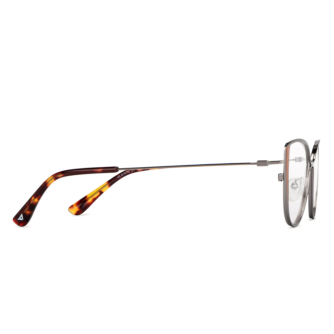 Vincent Chase Online Mid Gunmetal Full Rim Cat Eye left side