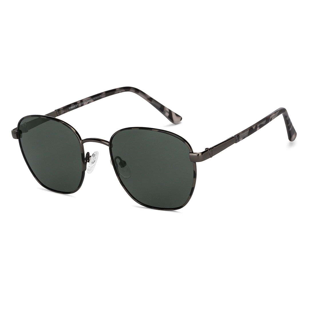 Vincent Chase Online Gunmetal Full Rim Rectangle right side