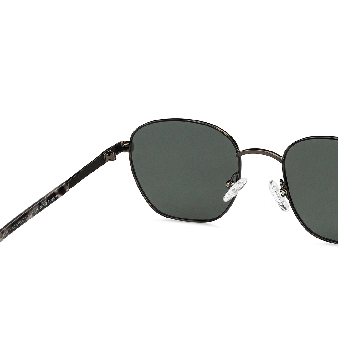 Vincent Chase Online Gunmetal Full Rim Rectangle right side