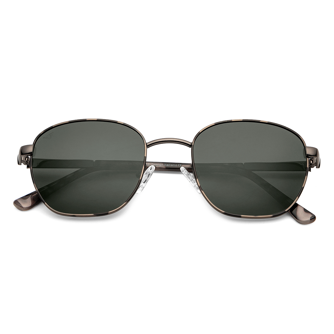 Vincent Chase Online Gunmetal Full Rim Rectangle left side