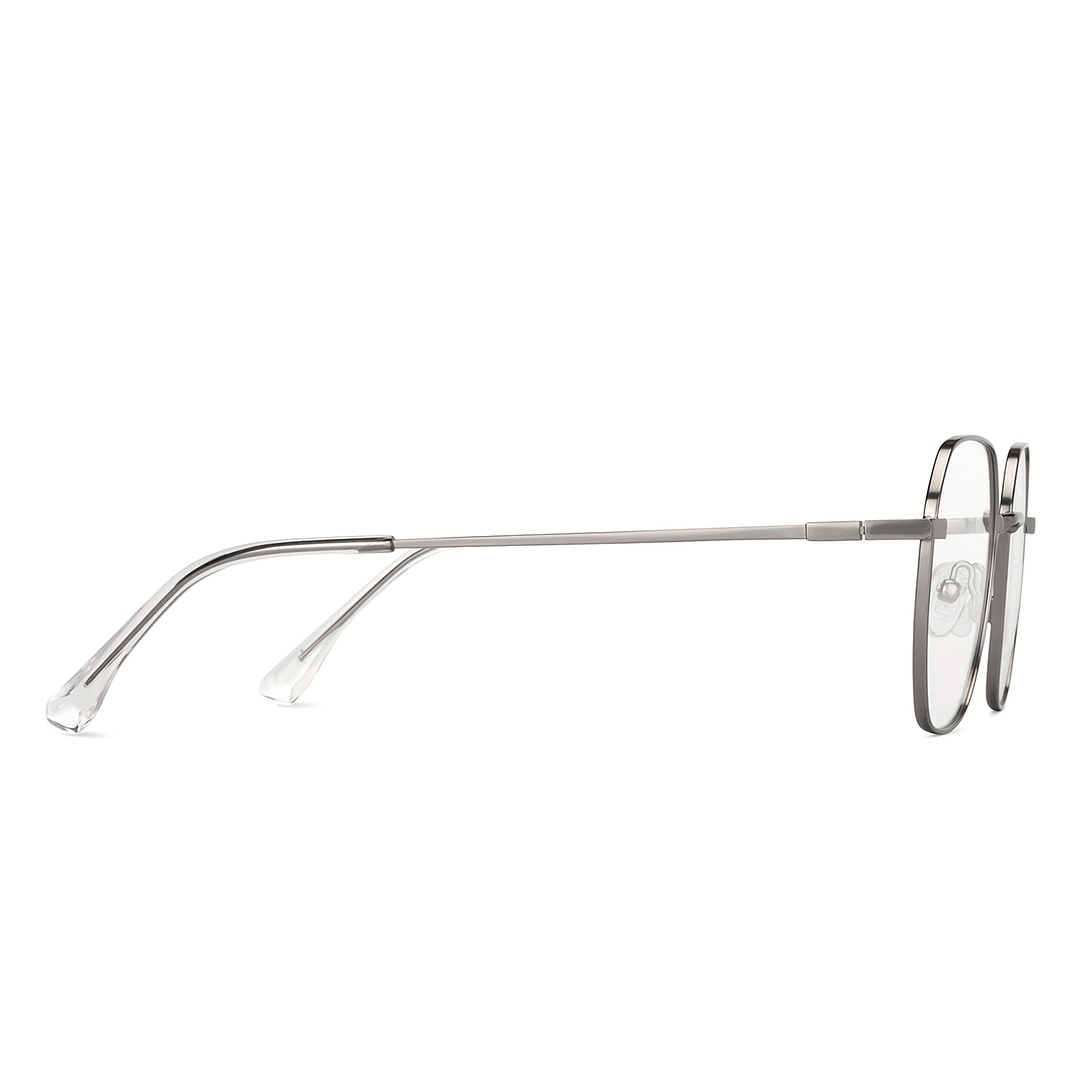 Vincent Chase Online Mid Gunmetal Full Rim Geometric left side