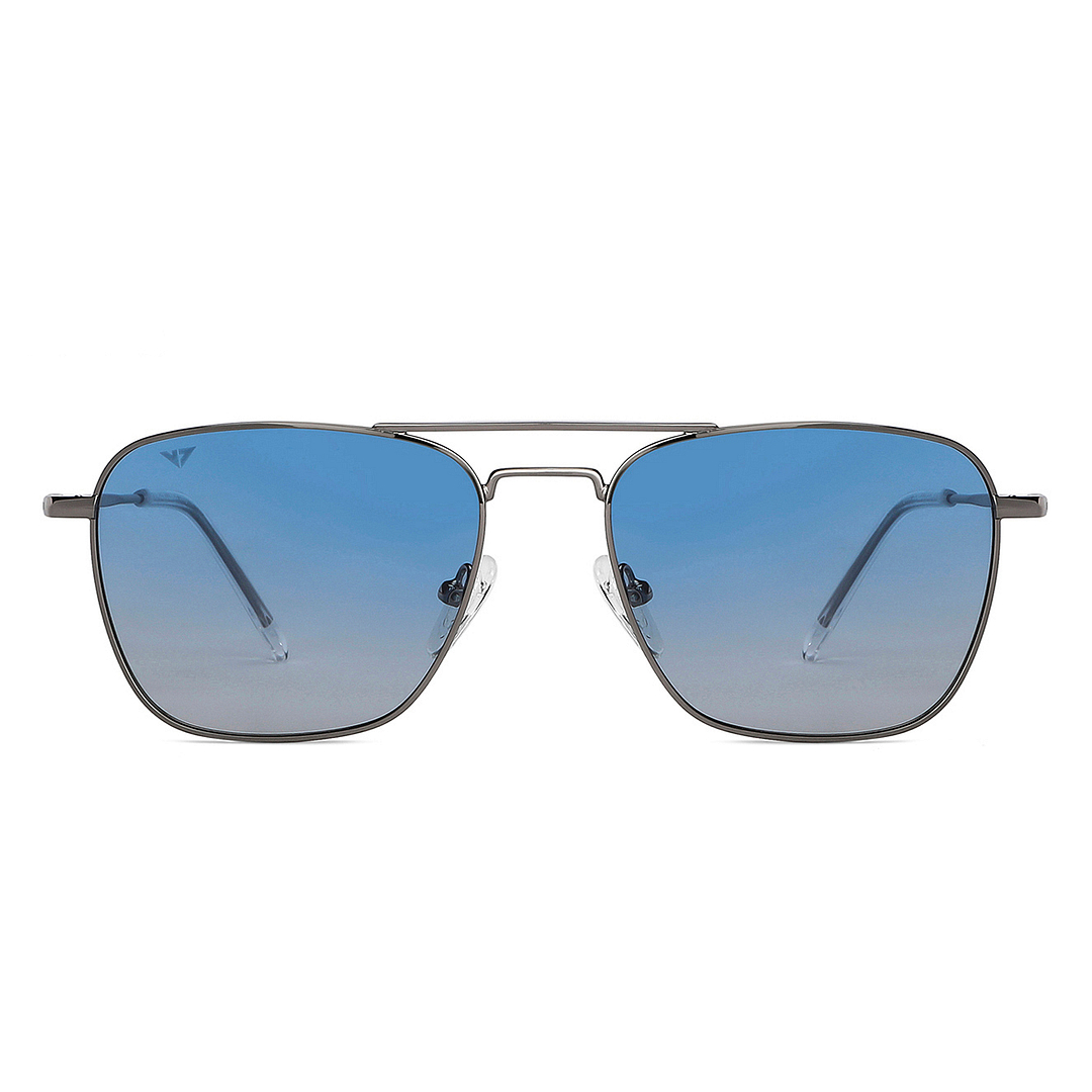 Vincent Chase Online Gunmetal Full Rim Rectangle left side