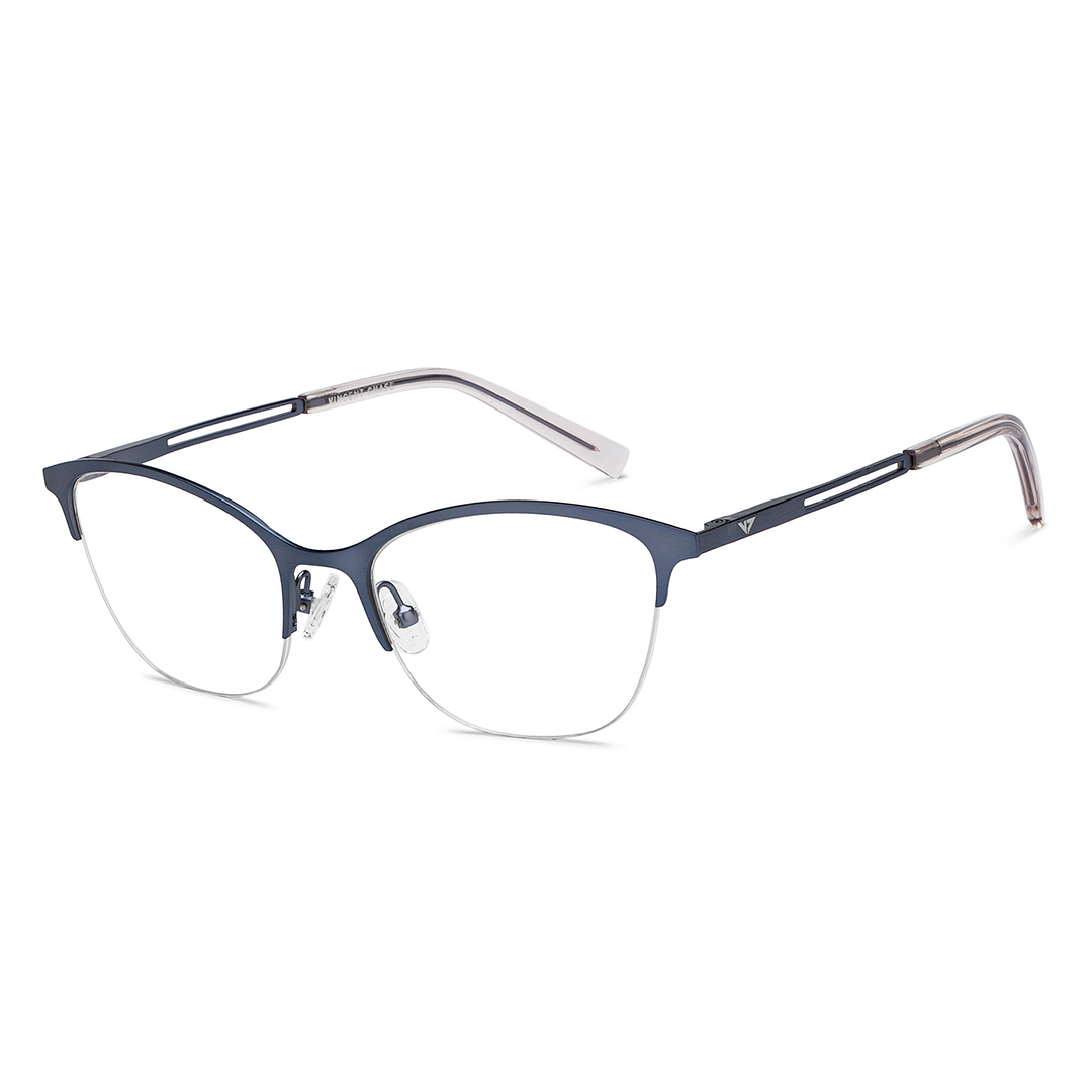 Vincent Chase Online Lavender Half Rim Cat Eye right side