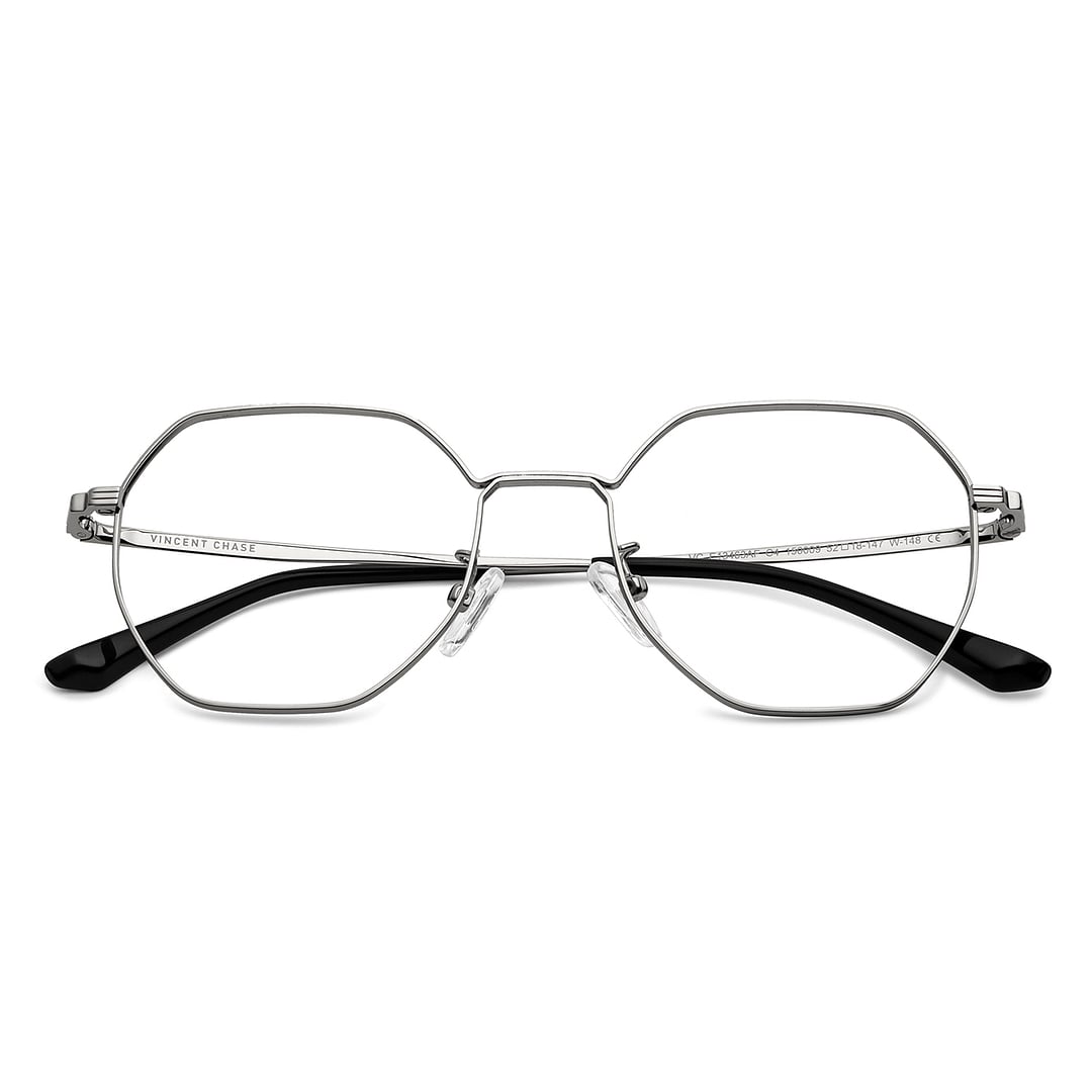 Vincent Chase Online Gold Full Rim Geometric left side