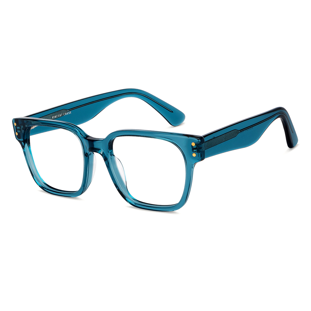 Vincent Chase Online Sky Blue Full Rim Square right side