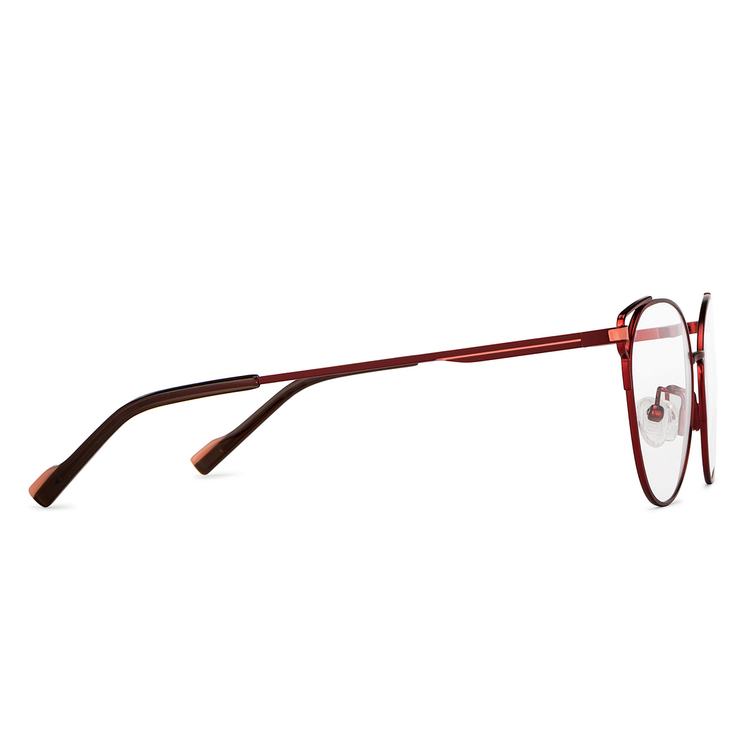 Vincent Chase Online Red Full Rim Cat Eye left side