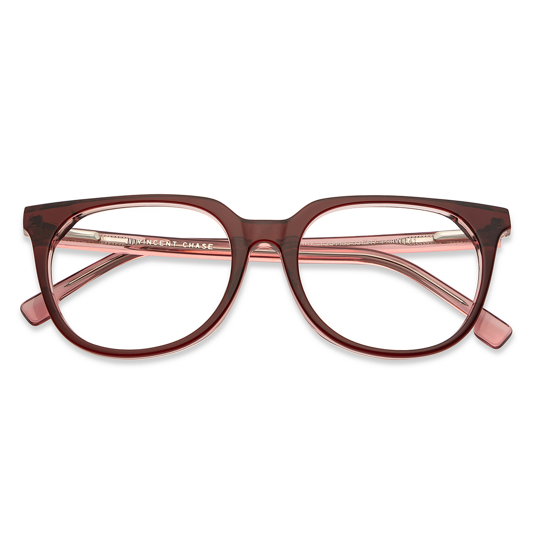 Vincent Chase Online Red Full Rim Square left side