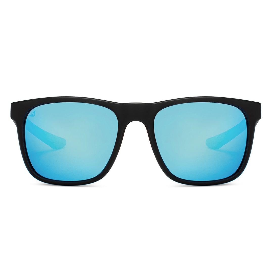 Vincent Chase Polarized Black Full Rim Square right side