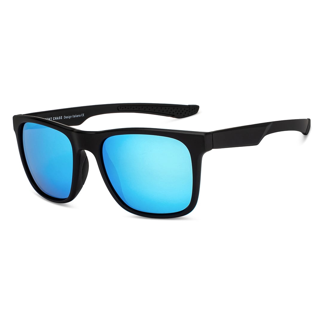 Vincent Chase Polarized Black Full Rim Square right side