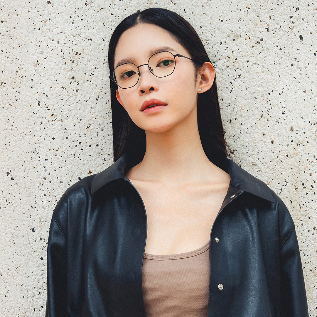 Vincent Chase Online Black Full Rim Geometric left side