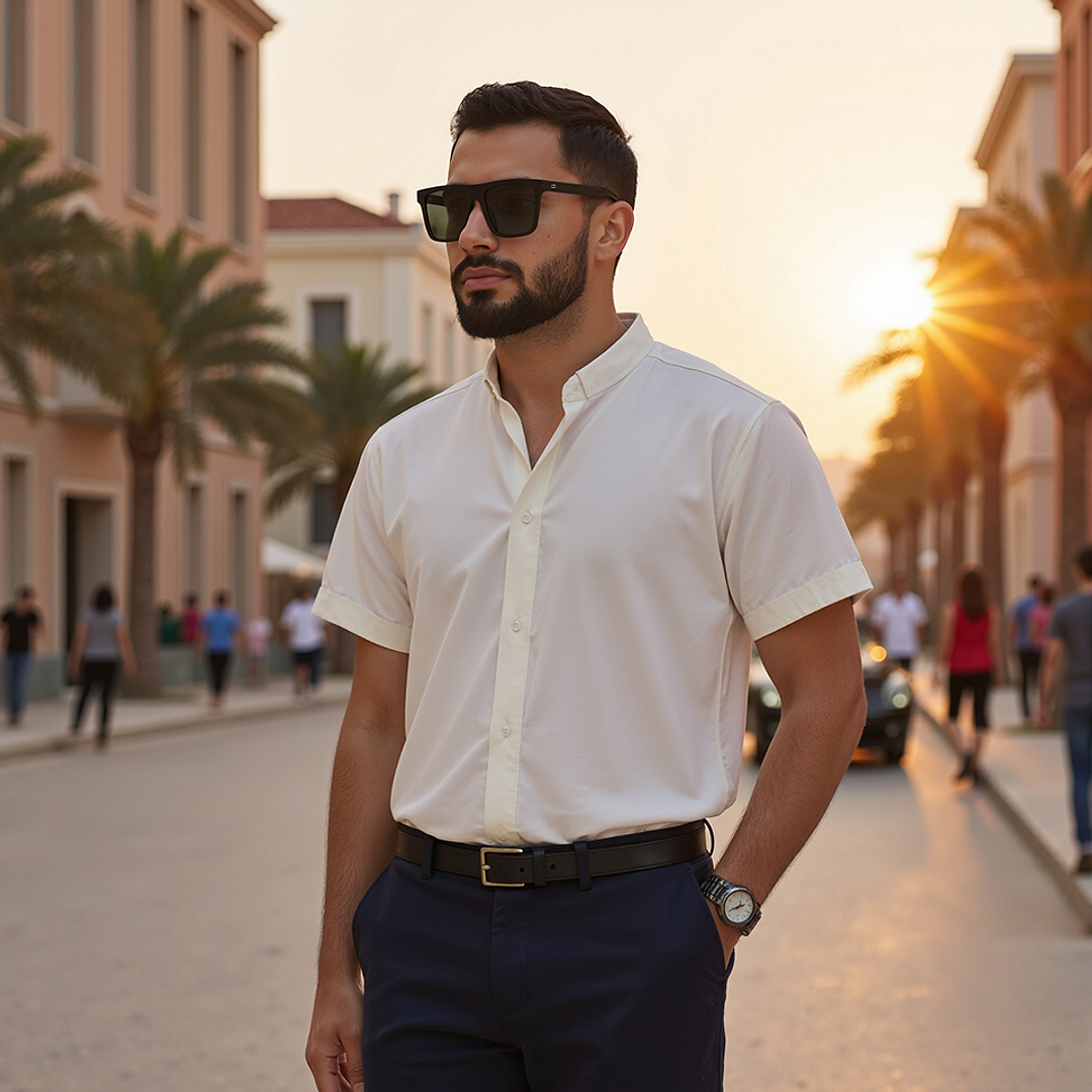 Vincent Chase Black Full Rim Square right side