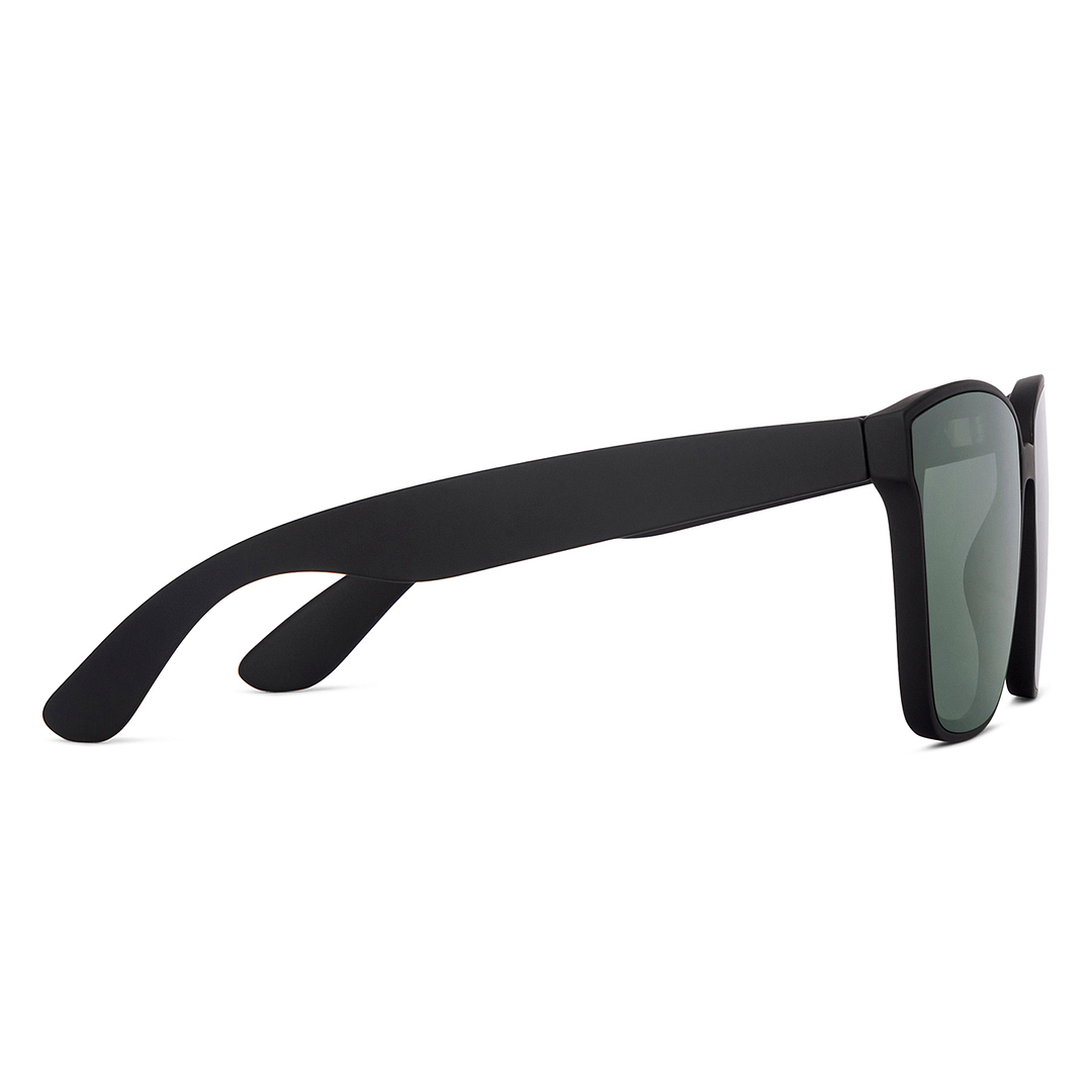 Vincent Chase Black Full Rim Square left side