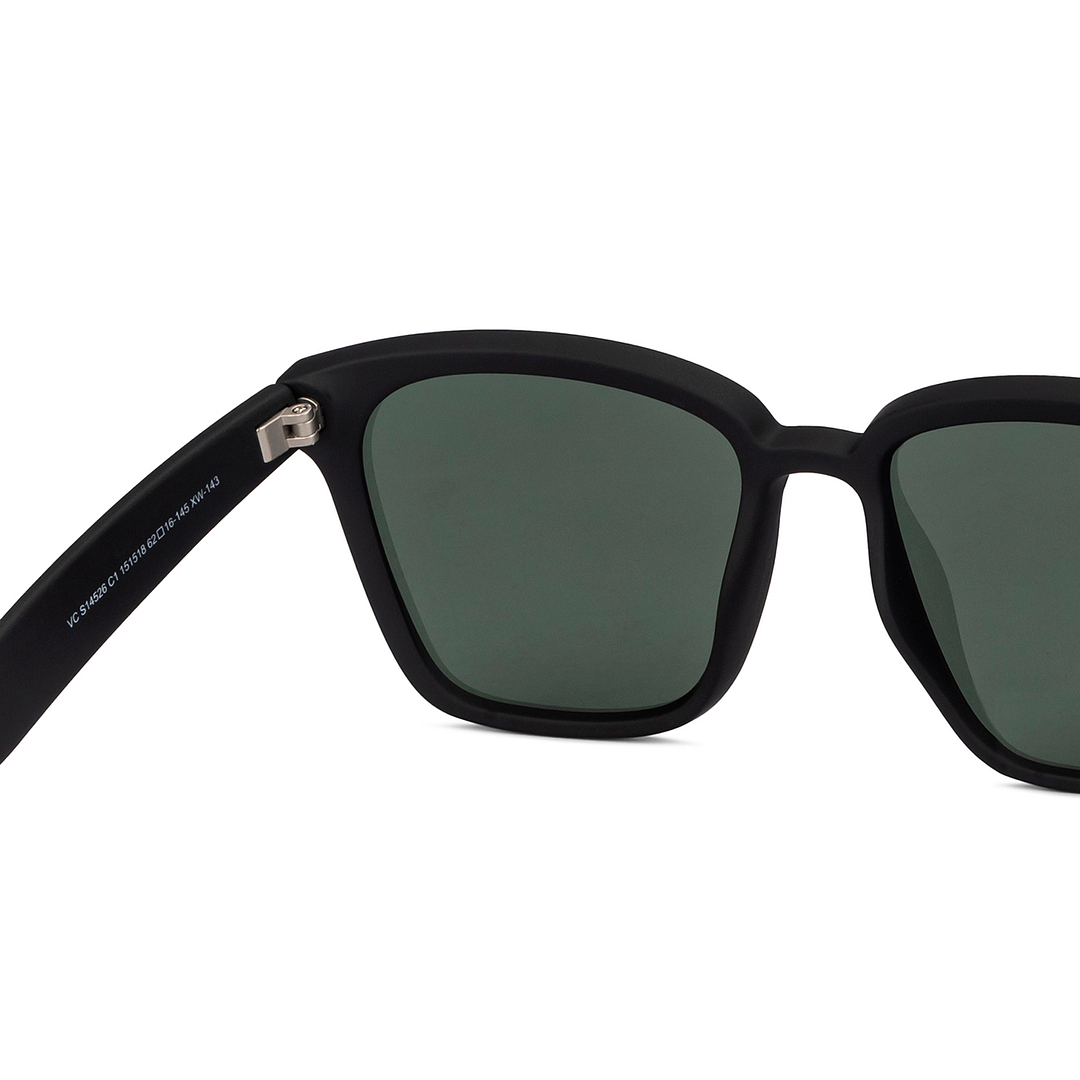 Vincent Chase Black Full Rim Square right side