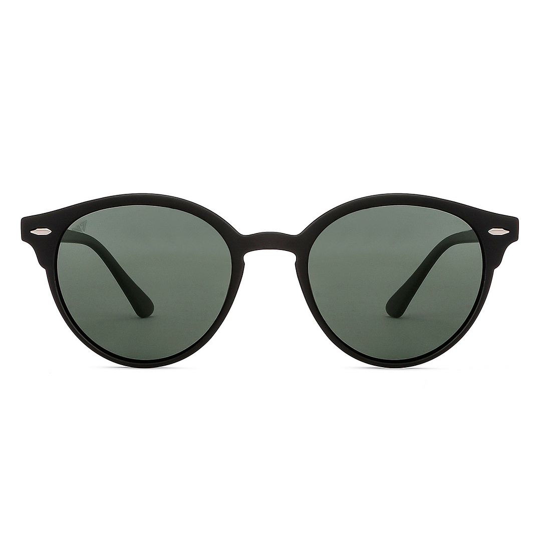 Vincent Chase Polarized Black Full Rim Round right side