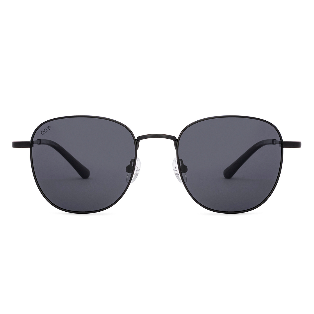 Vincent Chase Polarized Black Full Rim Round right side