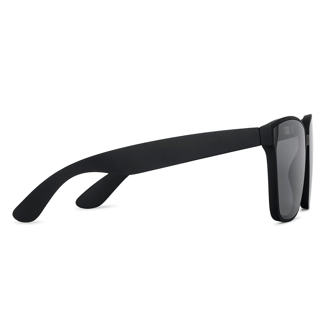 Vincent Chase Black Full Rim Square left side