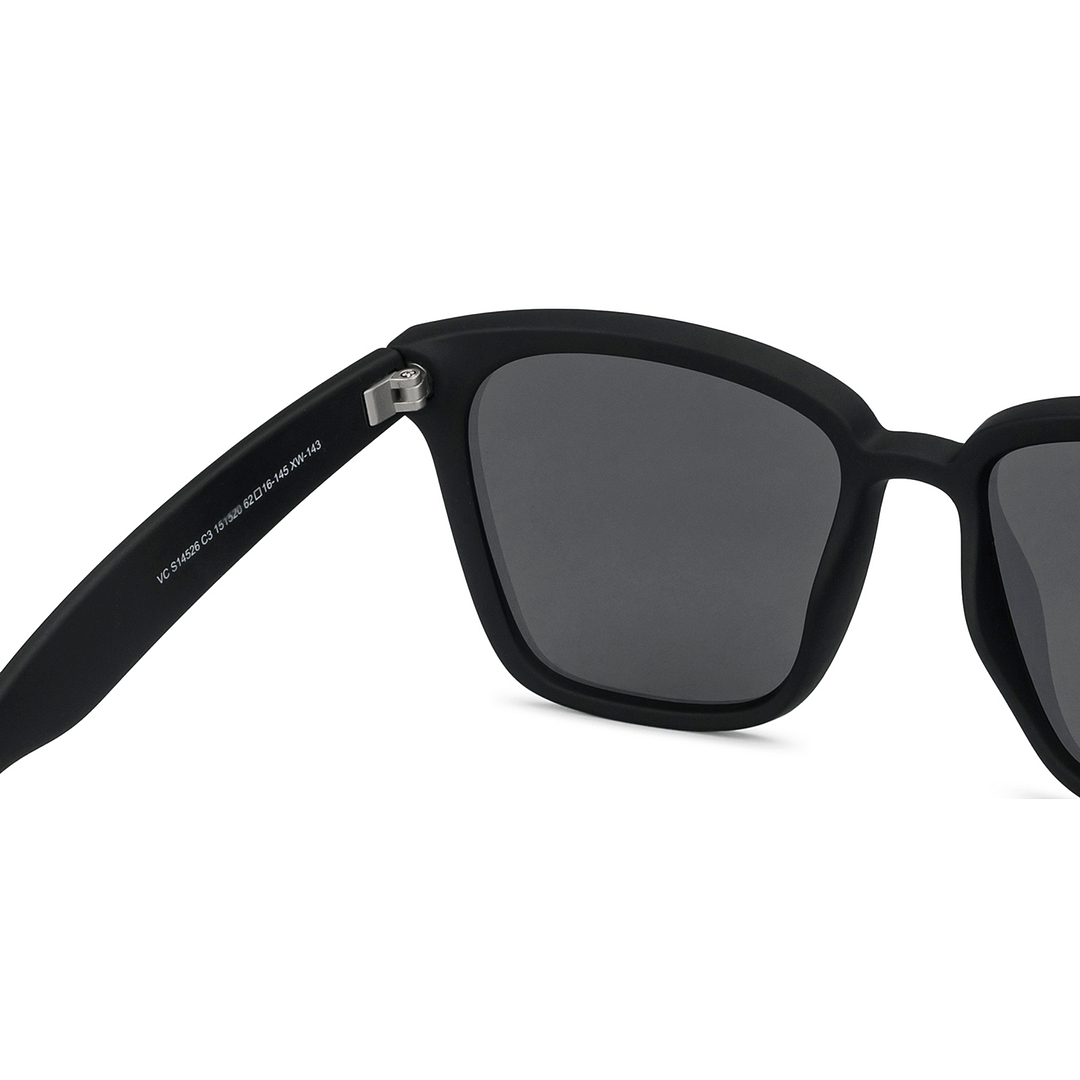 Vincent Chase Black Full Rim Square right side