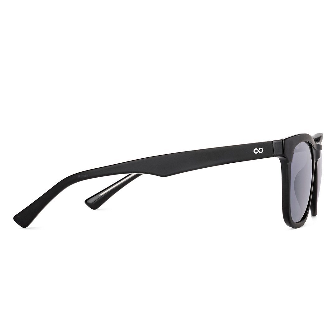 Vincent Chase Polarized Black Full Rim Square left side