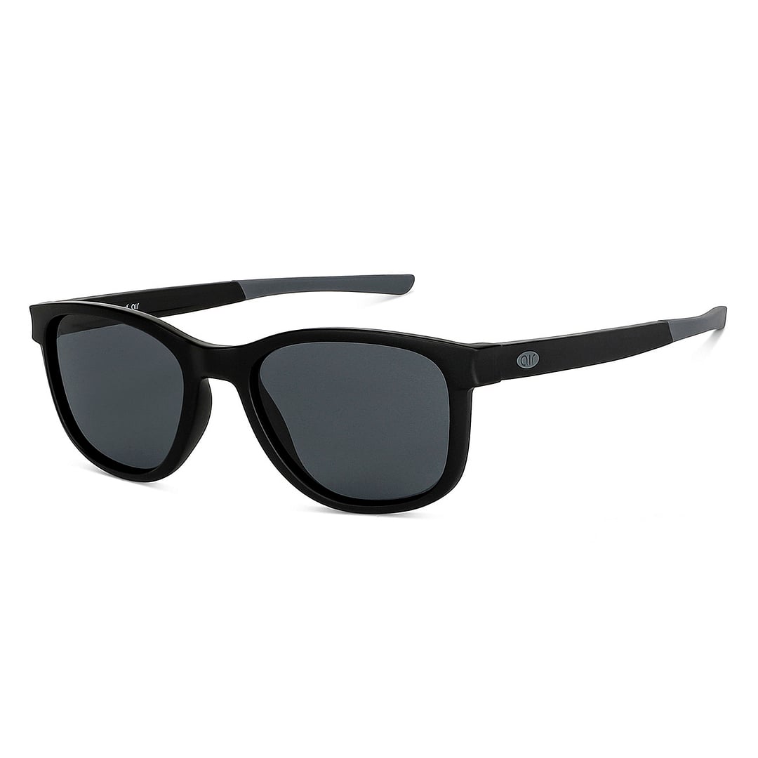 Vincent Chase Polarized Black Full Rim Square left side