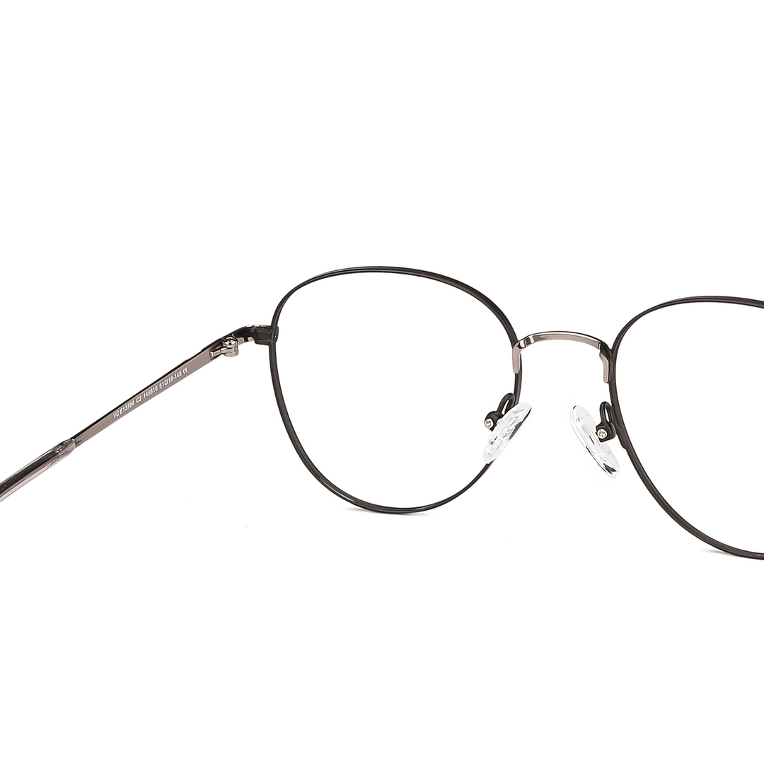 Vincent Chase Black Full Rim Round right side