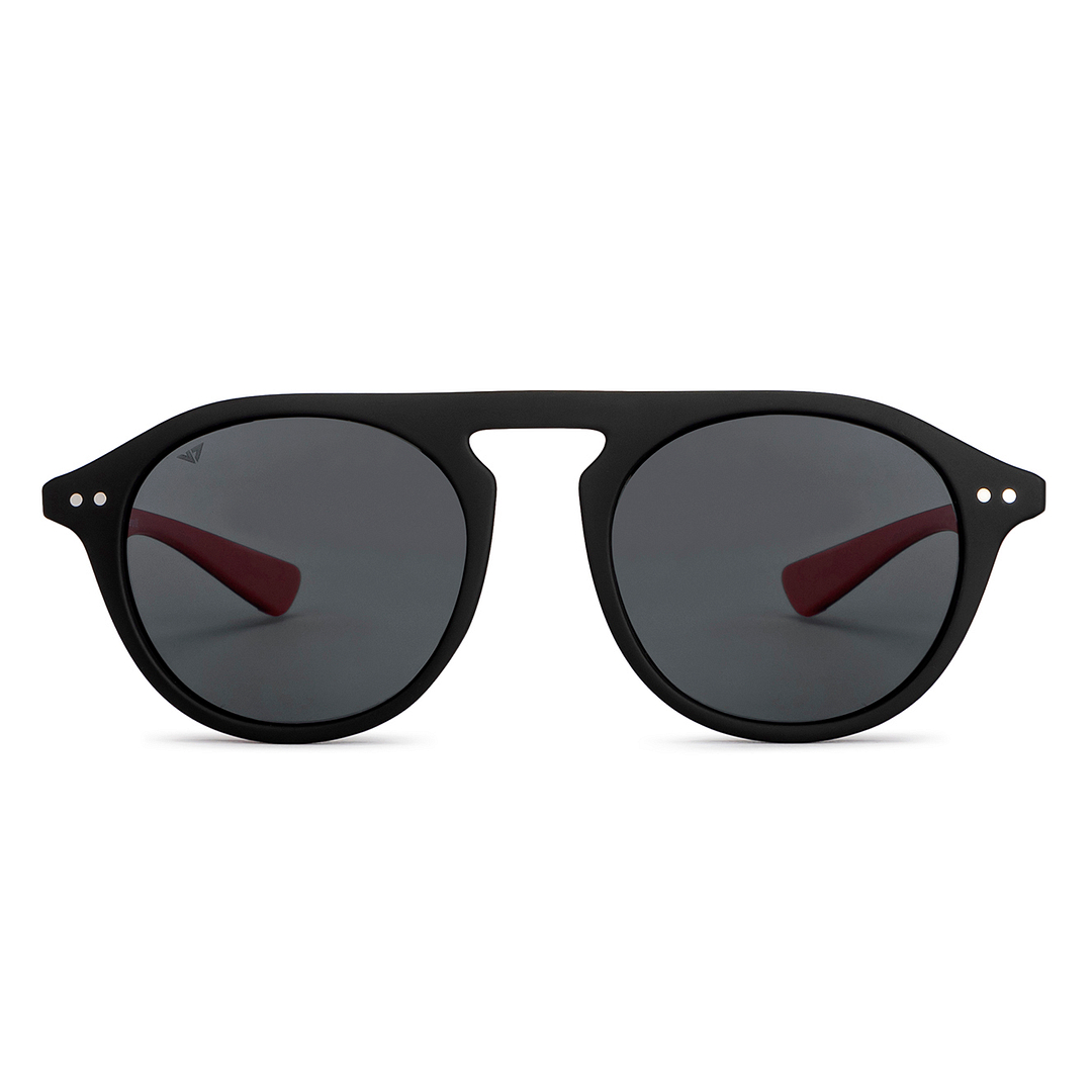 Vincent Chase Online Black Full Rim Round left side