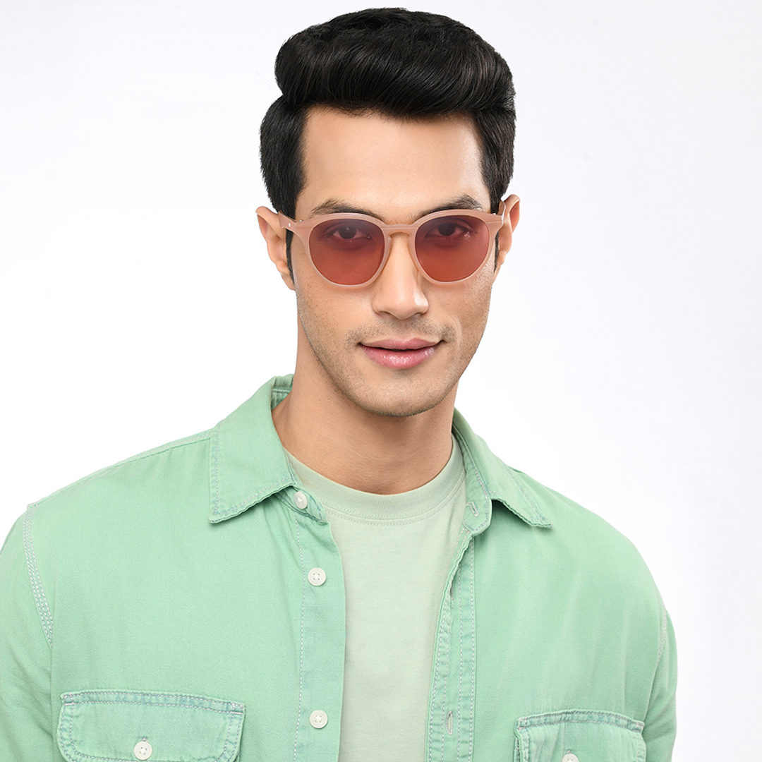 Vincent Chase Polarized Pink Full Rim Round right side