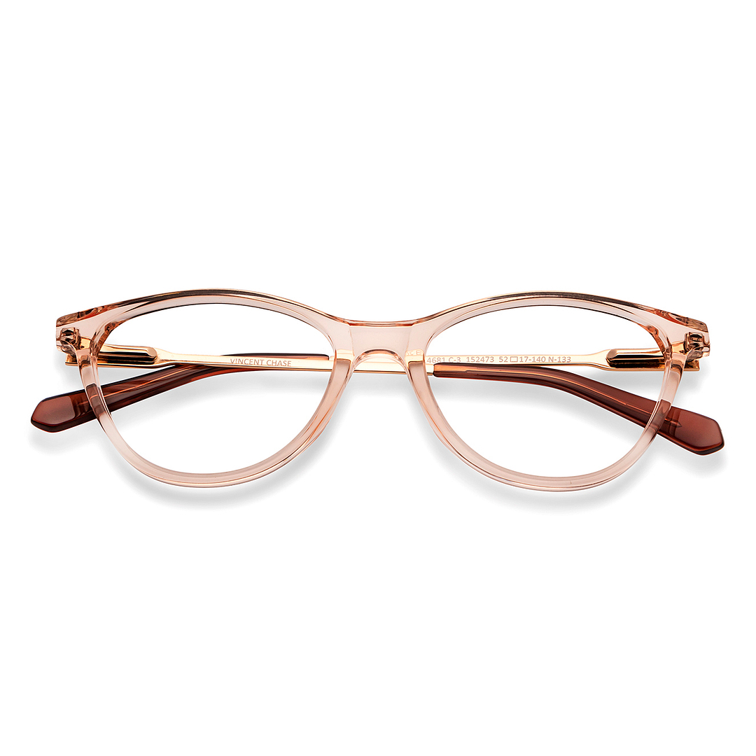 Vincent Chase Online Pink Full Rim Cat Eye left side