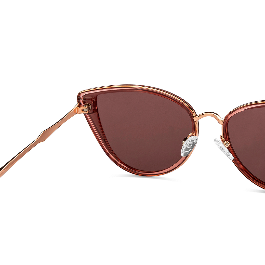 Vincent Chase Online Gold Full Rim Cat Eye right side