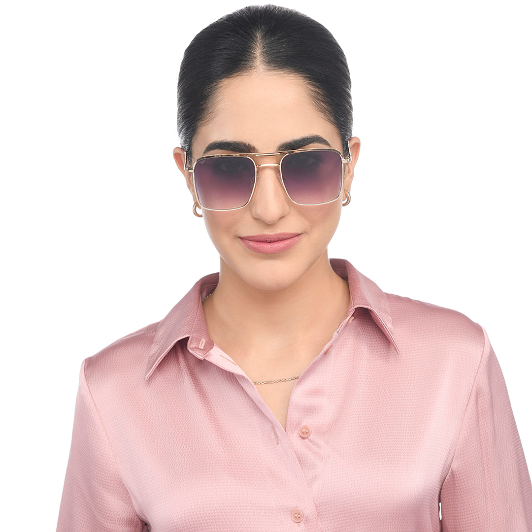 Vincent Chase Gold Full Rim Rectangle right side
