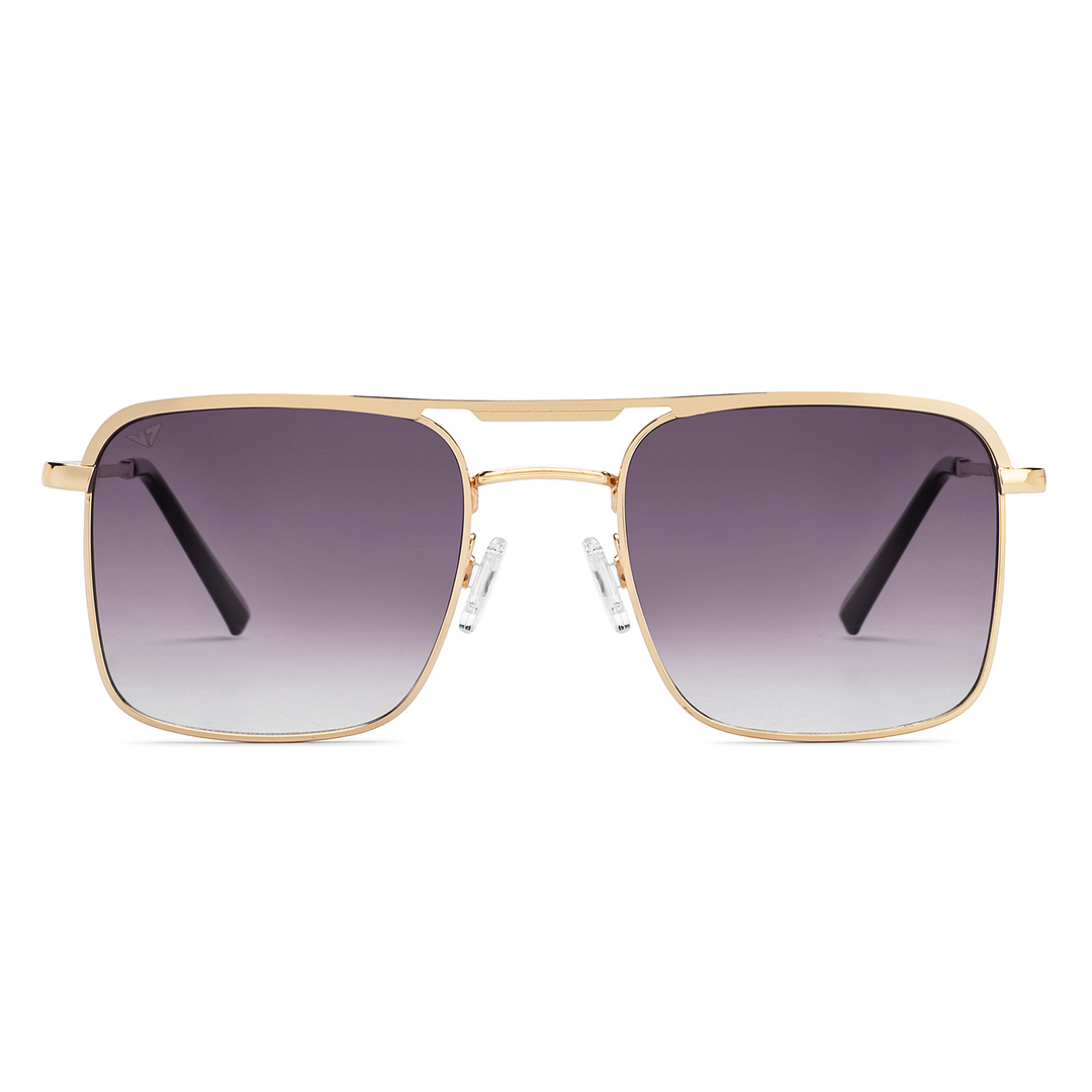 Vincent Chase Gold Full Rim Rectangle left side