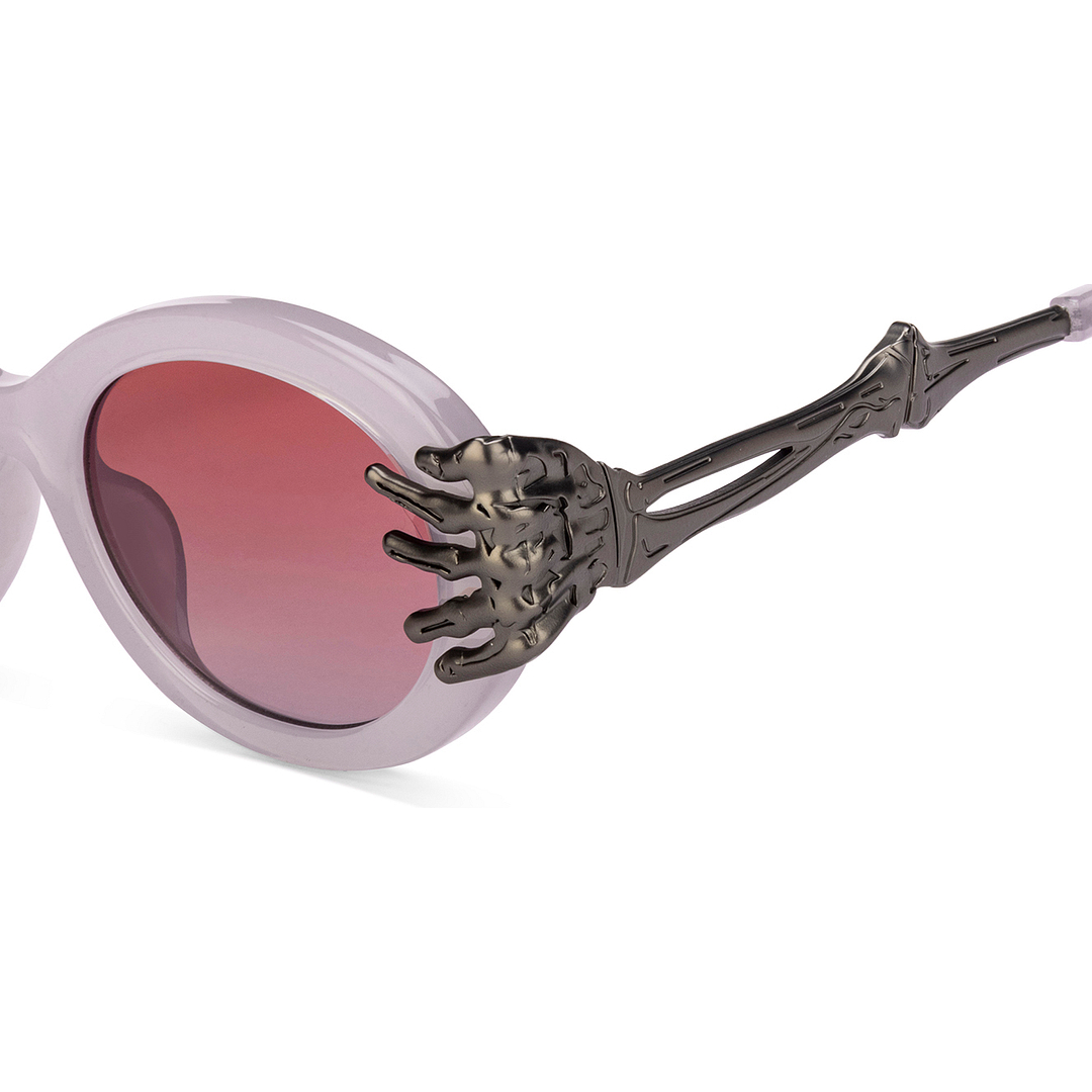 Vincent Chase Online Purple Full Rim Round left side