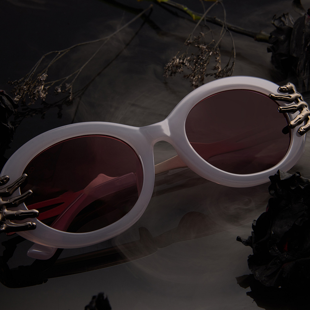 Vincent Chase Online Purple Full Rim Round left side