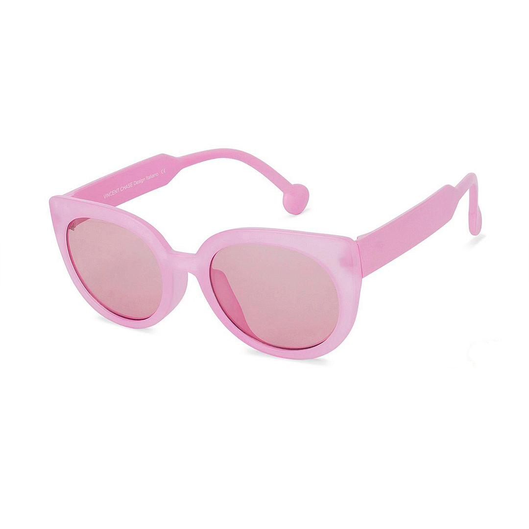 Hooper Pink Full Rim Cat Eye right side