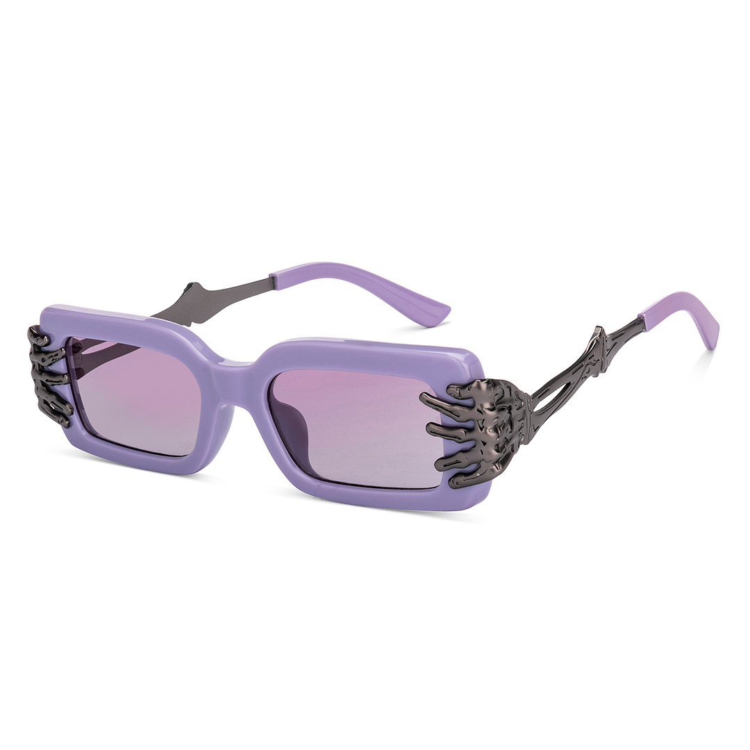Vincent Chase Online Purple Full Rim Rectangle left side
