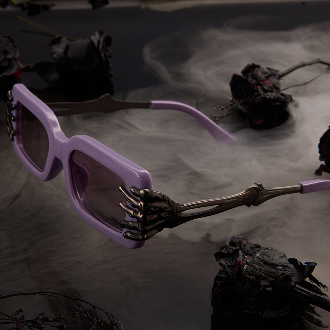 Vincent Chase Online Purple Full Rim Rectangle left side