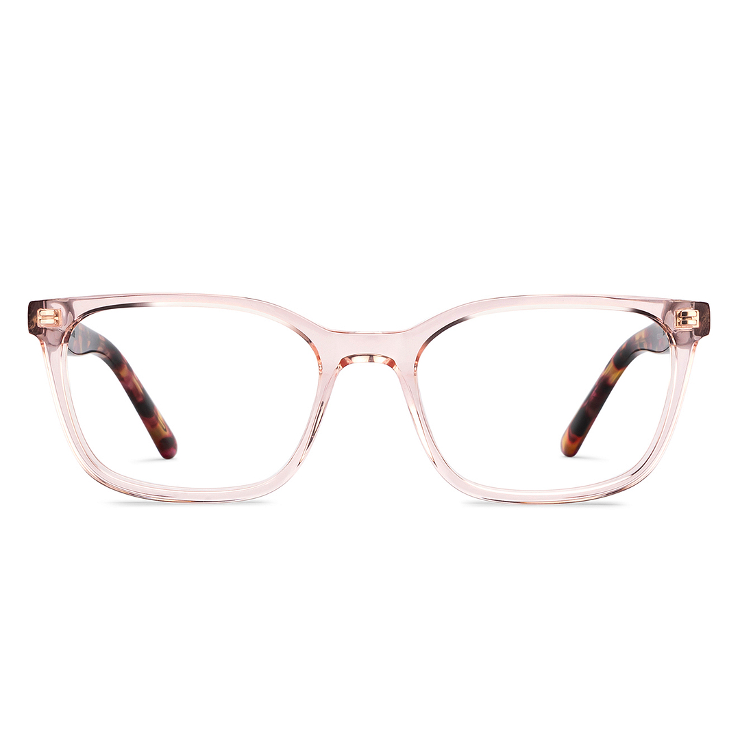 Vincent Chase Pink Transparent Full Rim Cat Eye right side