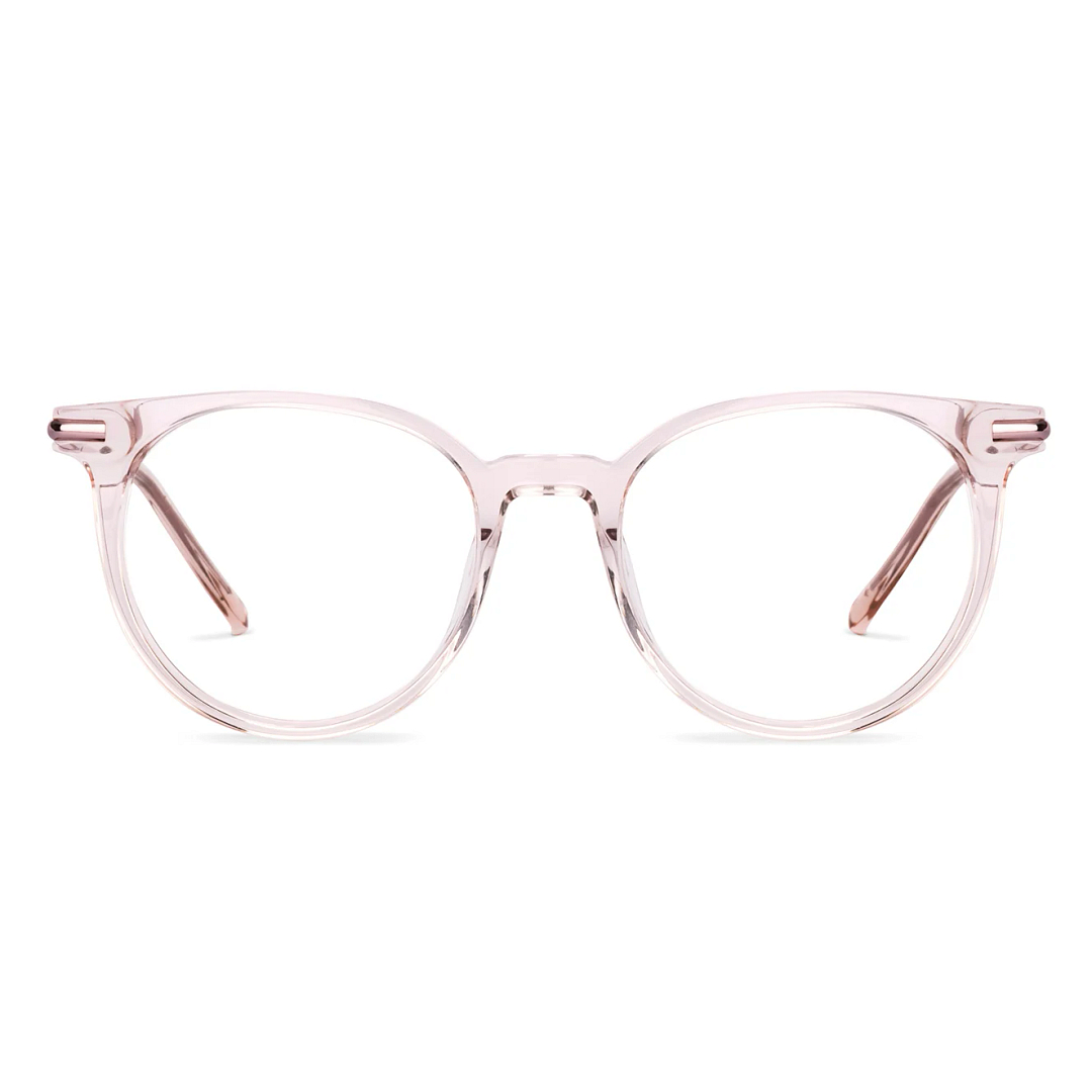 Vincent Chase Online Pink Transparent Full Rim Round right side