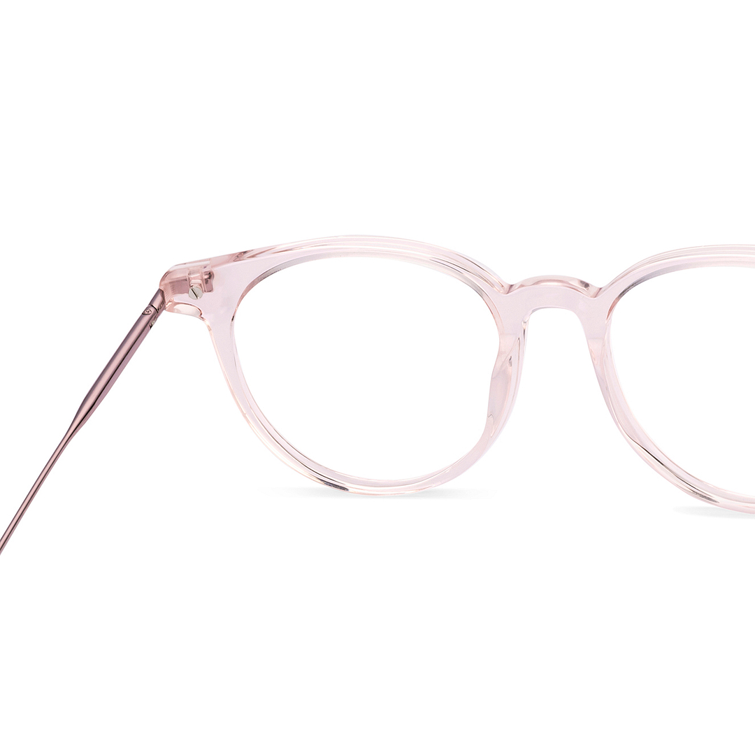 Vincent Chase Online Pink Transparent Full Rim Round right side