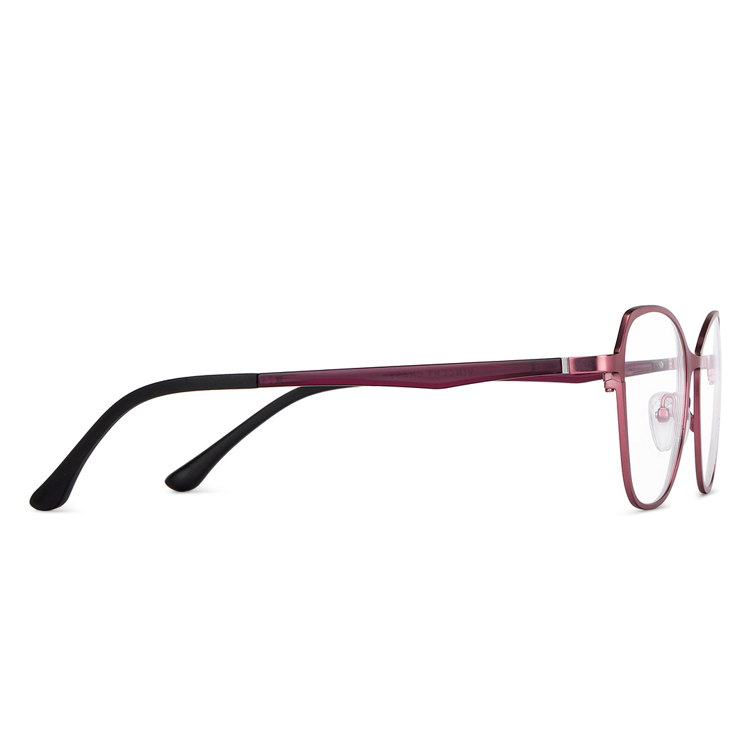 Vincent Chase Online Purple Full Rim Cat Eye left side