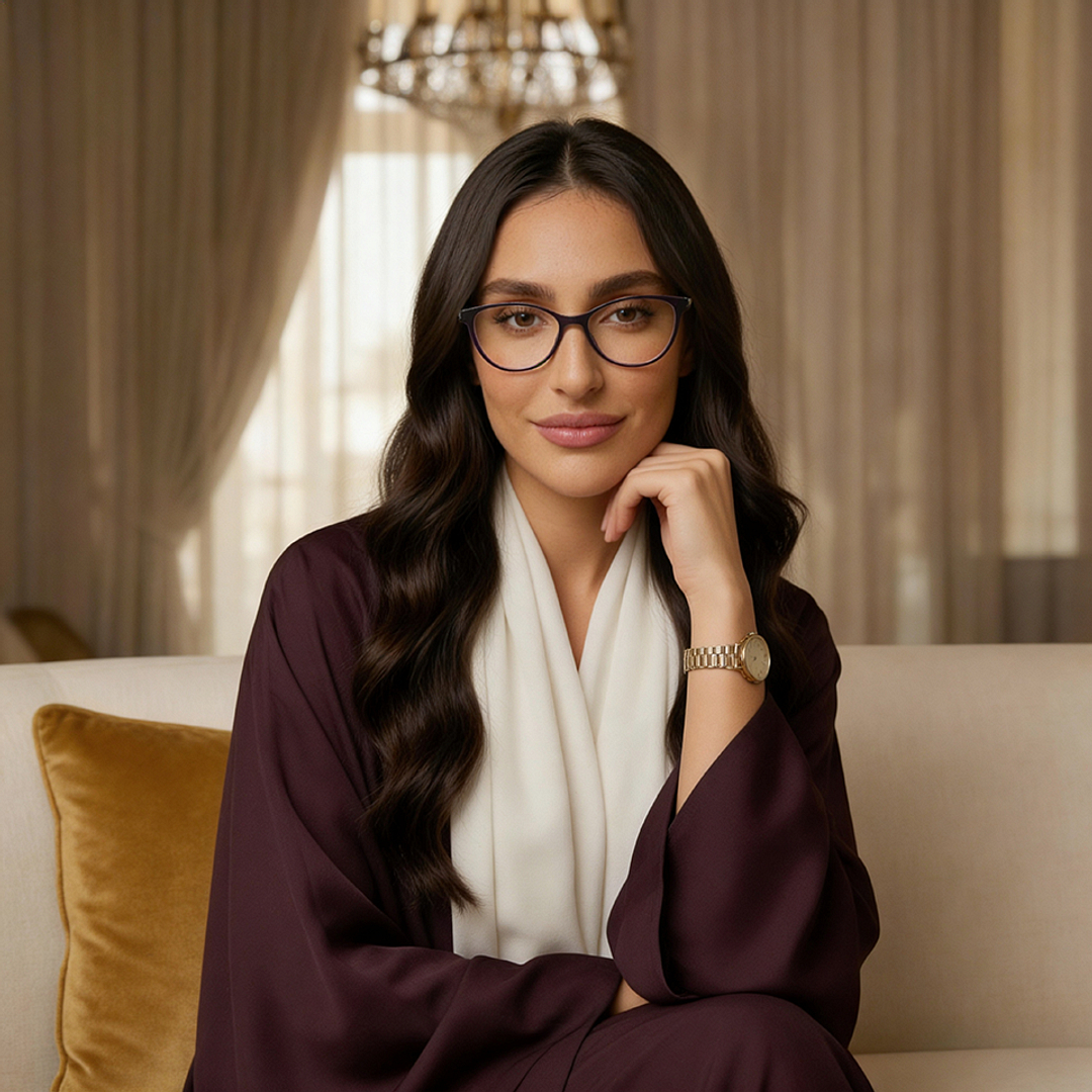 Buy Purple Brown Full Rim Cat Eye Vincent Chase Classic Acetate VC