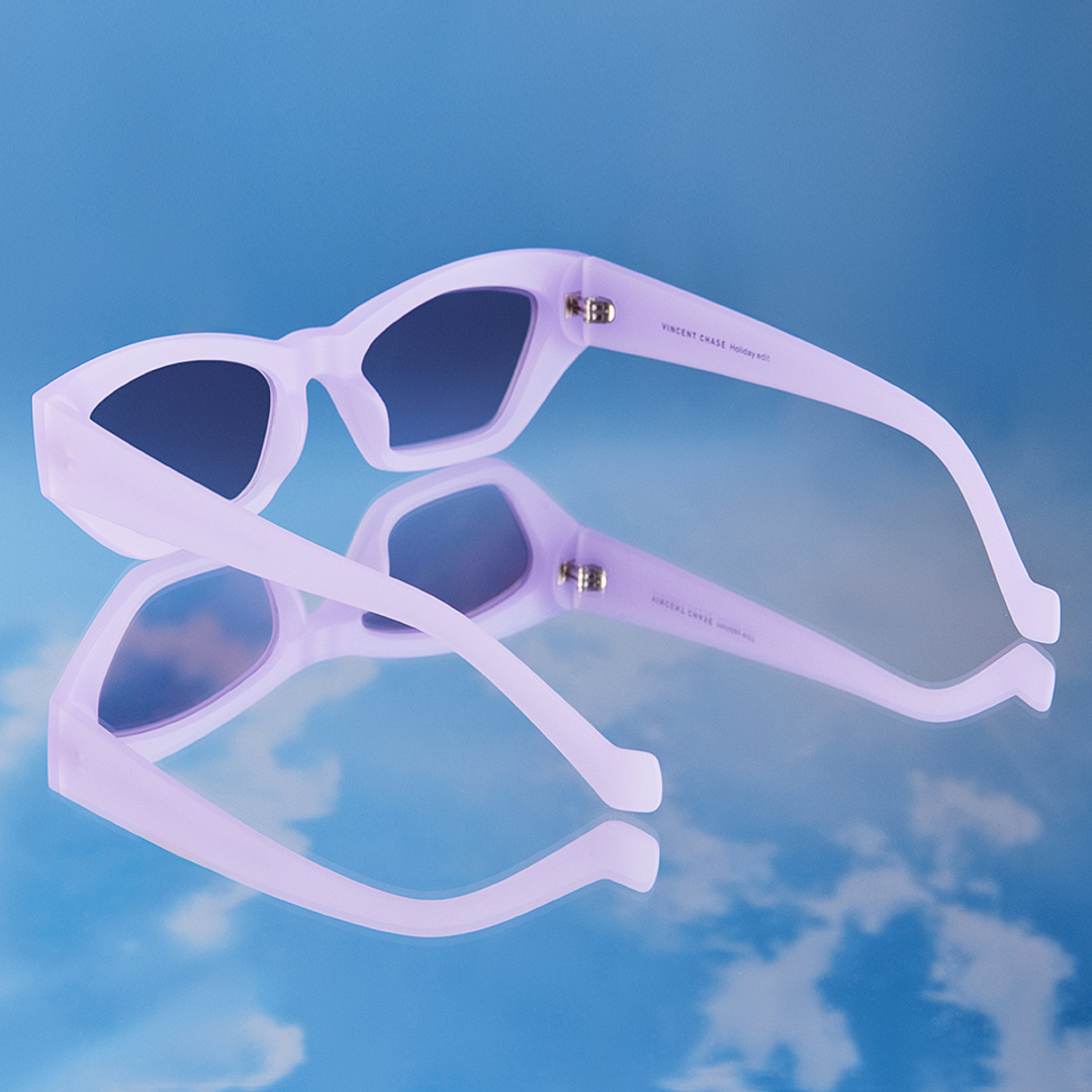 Vincent Chase Online Purple Full Rim Cat Eye right side