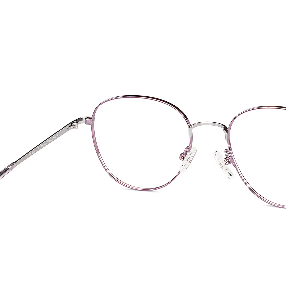 Vincent Chase Silver Full Rim Round right side