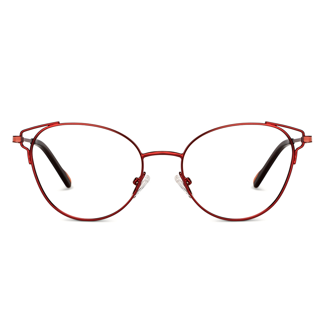 Vincent Chase Online Red Full Rim Cat Eye left side