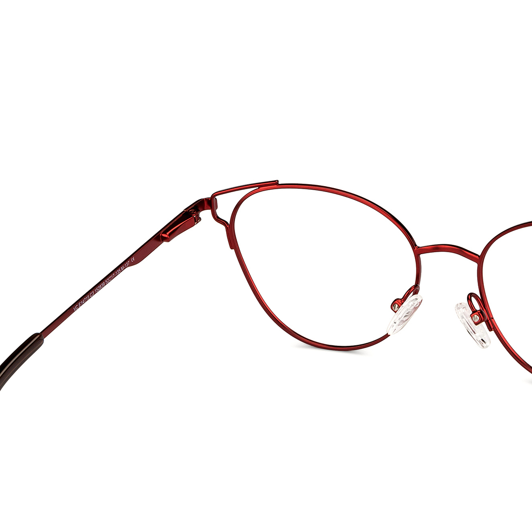 Vincent Chase Online Red Full Rim Cat Eye right side
