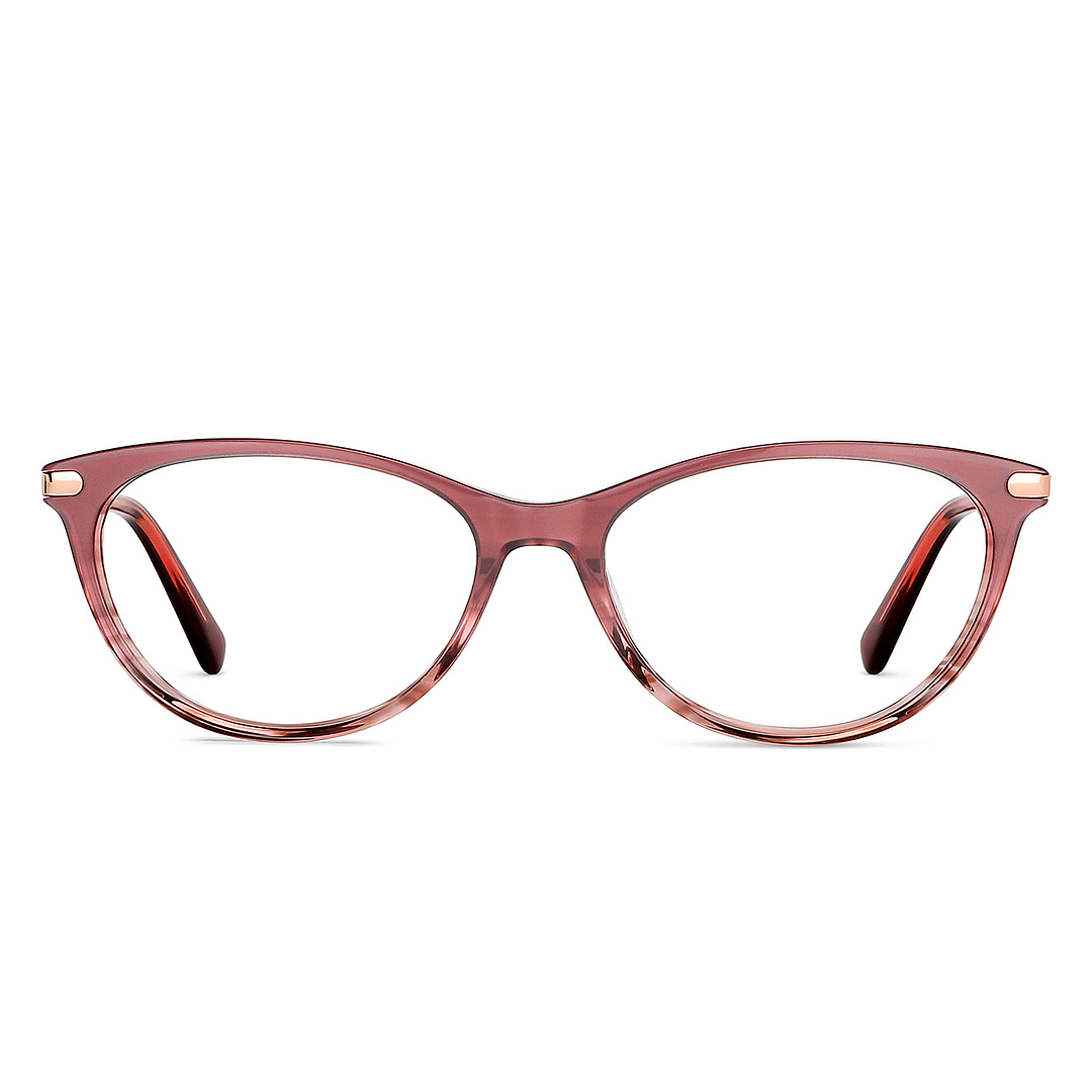 Vincent Chase Red Full Rim Cat Eye left side